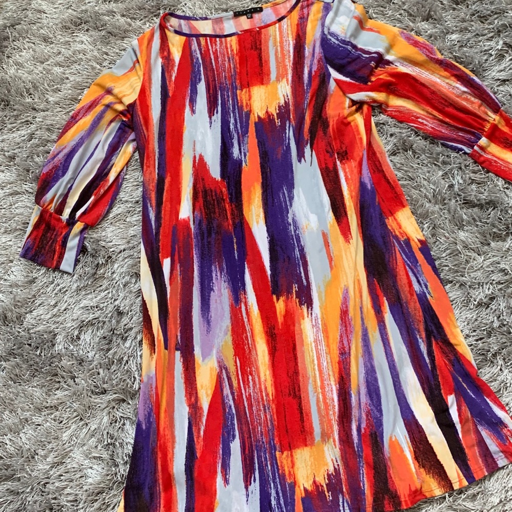 Vintage multi colored dress